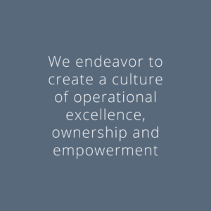 At Cascadia Healthcare we endeavor to create a culture of operational excellence, ownership and empowerment.
